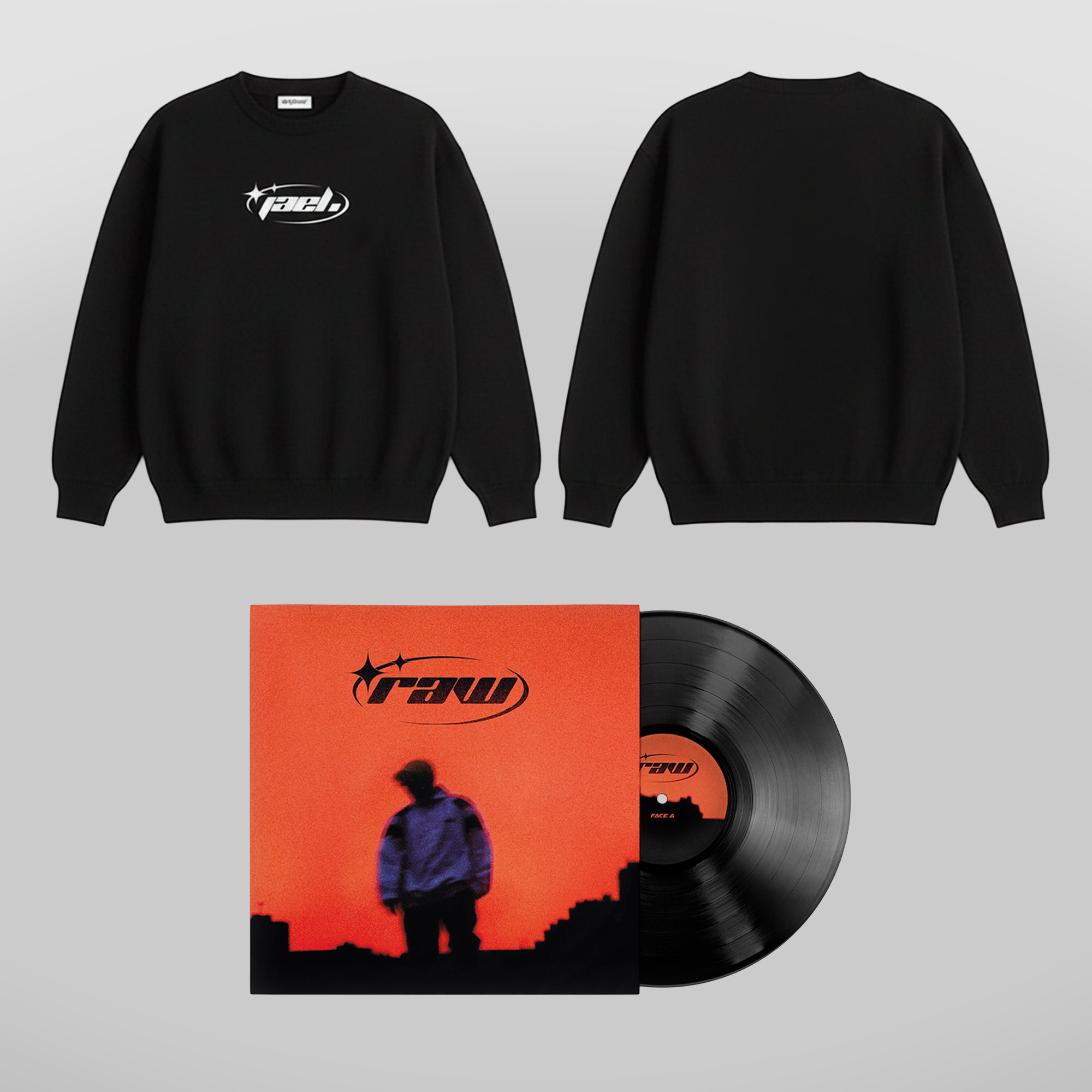 PACK VINYLE + CREWNECK - RAW